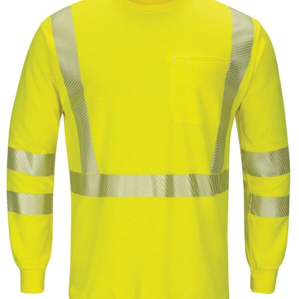 Men's Hi-Visibility Lightweight Long Sleeve T-Shirt Thumbnail